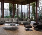 sofa standard edra hellgrau verstellbare seitenteile und rückenteile sessel chiara 