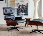 vitra eames lounge chair schwarz