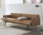 muuto sofa outline leder 