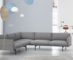 muuto sofa outline ecksofa grau