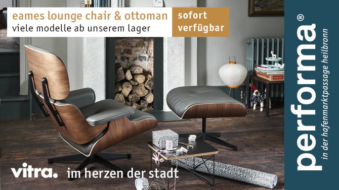 vitra lounge chair sofort verfügbar leder ruecken